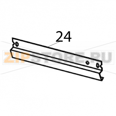 Plate (ribbon adjust) Sato LT408 LH Plate (ribbon adjust) Sato LT408 LHЗапчасть на деталировке под номером: 24Название запчасти на английском языке: Plate (ribbon adjust) Sato LT408 LH.