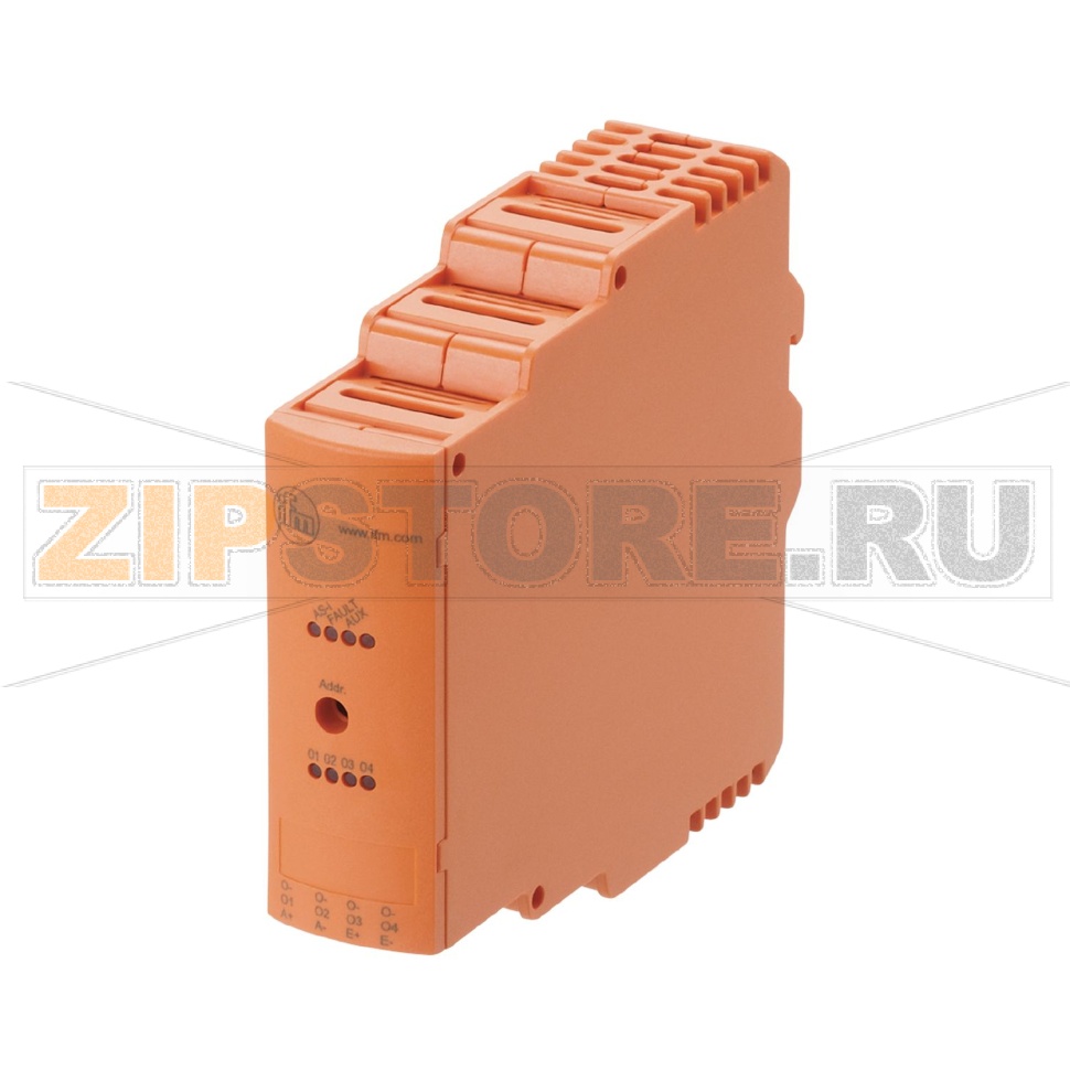 Модуль безопасности для установки в шкаф управления AS-интерфейс IFM AC2252 