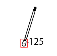 Knob Tecnoinox FRS35E7