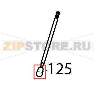 Knob Tecnoinox FRS35E7 Knob Tecnoinox FRS35E7Запчасть на деталировке под номером: 125