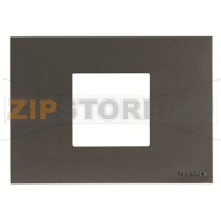 Рамка на 2 модуля, антрацитовая ABB 2CLA247200N1801