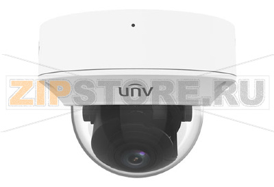 Uniview IPC3235SB-ADZK-I0 Видеокамера IP Купольная антивандальная: моториз. объектив 2.7-13.5мм, 5MP, Smart IR 40m, Mic, WDR 120dB, Ultra 265/H.264/MJPEG, LightHunter, Alarm: 1 in/1 out, Audio: 1 in/1 out, MicroSD, PoE, IP67/IK10 