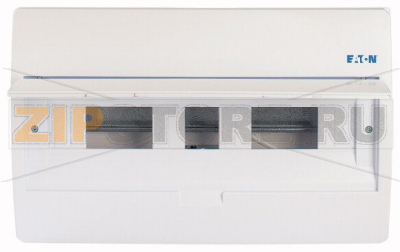 Щит встроенного исполнения, 1ряд, 18 модулей, белая дверь, пластик Eaton BC-U-1/18-TW-ECO 