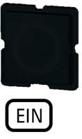 Шильдик, черный, ON Eaton 121TQ25