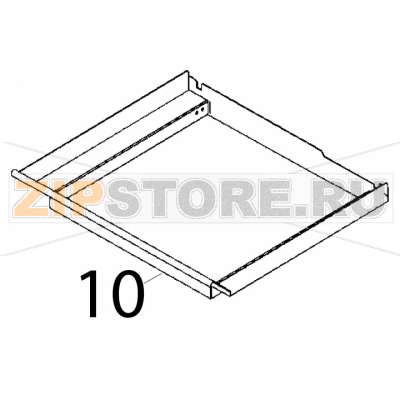 Drawer for crumbs Rollmatic CP 52 Drawer for crumbs Rollmatic CP 52Запчасть на деталировке под номером: 10