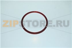 DISPLAY RING ABS CHROM.PAINTED RED CR 