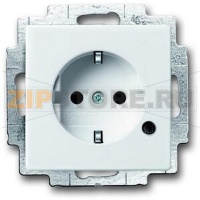 Розетка 16 А, 250 В, LED, альпийский белый ABB 2CKA002013A5286