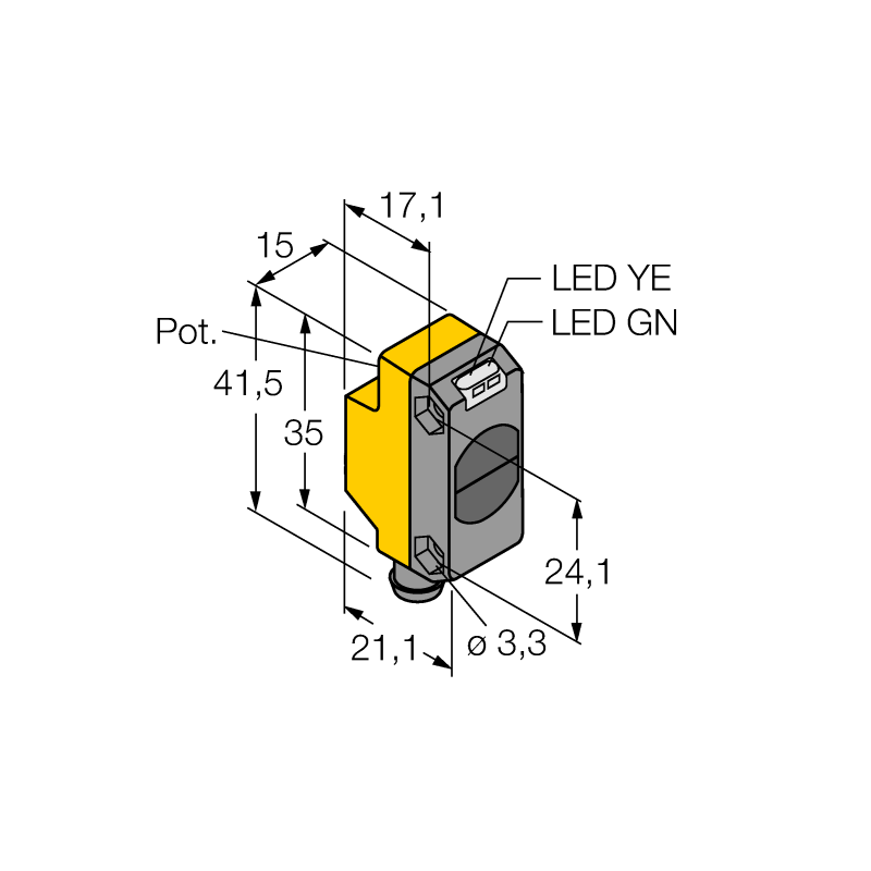 Датчик фотоэлектрический Turck QS18VN6DBQ7 