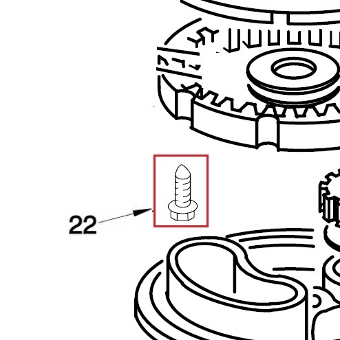 Винт KitchenAid K45 Винт KitchenAid K45

Запчасть на сборочном чертеже под номером: 22

Название запчасти KitchenAid на английском языке: Screw KitchenAid K45