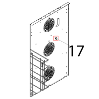 Perno fissaggio supporti laterali Tecnoeka KF 1010 EV UD