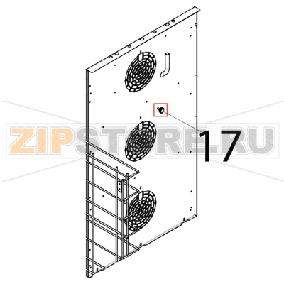 Perno fissaggio supporti laterali Tecnoeka KF 1010 EV UD Perno fissaggio supporti laterali Tecnoeka KF 1010 EV UDЗапчасть на деталировке под номером: 17