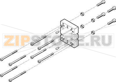 Комплект переходников Festo HAPG-78 