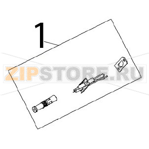 Kit candeletta 1/1GN Angelo Po FX101G2 Kit candeletta 1/1GN Angelo Po FX101G2Запчасть на деталировке под номером: 1