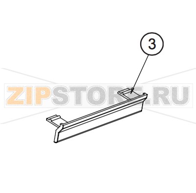 Крышка слота карты памяти серая Datamax E-4205e Крышка слота карты памяти серая Datamax E-4205eЗапчасть на сборочном чертеже под номером: 3Название запчасти Datamax на английском языке: Cover, Option Slot, Cool Grey