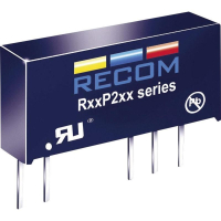 Преобразователь DC/DC, печатный монтаж, 5 В/DC, 400 mA, 2 Вт Recom R05P205S/P