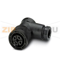 Штекер для датчика/исполнительного устройства Phoenix Contact SACC-M18FR-4CON-PG9
