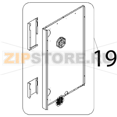 Kit new vent. vano componenti Angelo Po FX201G3 Kit new vent. vano componenti Angelo Po FX201G3Запчасть на деталировке под номером: 19