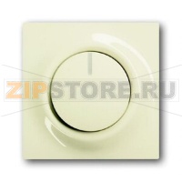 Накладка с ручкой и лампой для поворотного светорегулятора, слоновая кость ABB 2CKA006599A2916