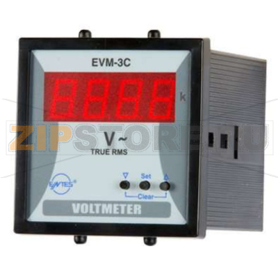 Вольтметр 110/230 В/AC, 10-600 В/AC Entes EVM-3C-72 