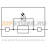 4-conductor fuse terminal block; with pivoting fuse holder; with end plate; for 5 x 20 mm miniature metric fuse; with blown fuse indication by LED; 12 - 30 V; for DIN-rail 35 x 15 and 35 x 7.5; 2.5 mm; Push-in CAGE CLAMP®; 2,50 mm; gray Wago 2002-1811/1 - 4-conductor fuse terminal block; with pivoting fuse holder; with end plate; for 5 x 20 mm miniature metric fuse; with blown fuse indication by LED; 12 - 30 V; for DIN-rail 35 x 15 and 35 x 7.5; 2.5 mm; Push-in CAGE CLAMP®; 2,50 mm; gray Wago 2002-1811/1