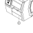 Крышка уловителя этикеток Datamax H-4310