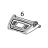 Assy cover upper IW Sato PV4