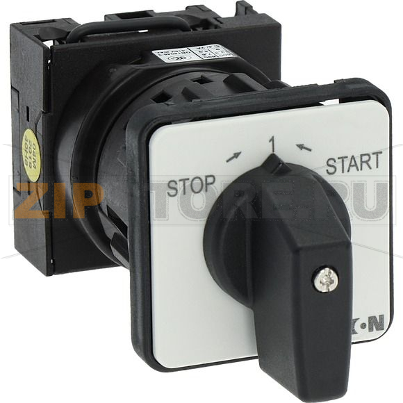 Кнопки вкл/выкл, контакты: 2, 20 A, панель: STOP>I Eaton T0-1-15362/EZ 