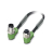 Кабель для датчика / исполнительного элемента Phoenix Contact SAC-3P-M12MR/0,3-PUR/M12FR B
