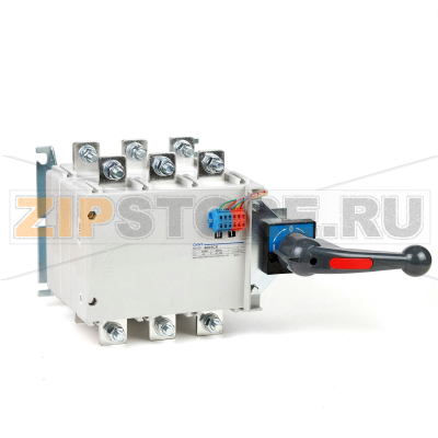 Рубильник перекидной 400 А, 3 положения Chint NH40-400/3CS 