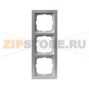 Рамка трехместная, алюминий ABB 2TKA000374G1 