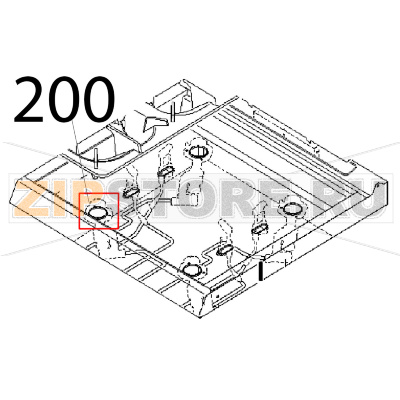 M. bruciatore 6 kW Angelo Po 1G1FA0G M. bruciatore 6 kW Angelo Po 1G1FA0GЗапчасть на деталировке под номером: 200