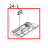 Sensor guide lever Sato CL6NX Plus