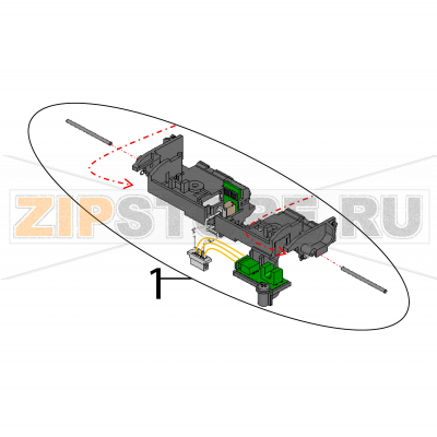 Dispense base sub assy Sato PW208NX Dispense base sub assy Sato PW208NXЗапчасть на деталировке под номером: 1Название запчасти на английском языке: Dispense base sub assy Sato PW208NX.