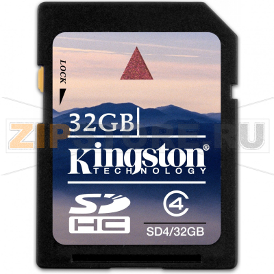 Карта памяти 32 Гб Kingston SD4-32GB 
