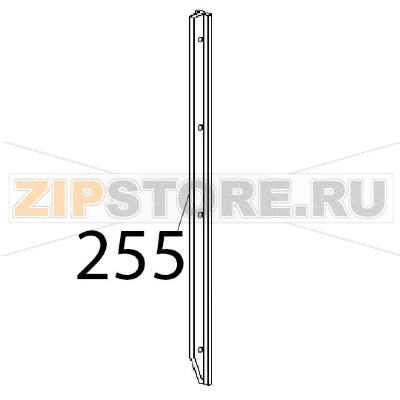 Pattino sinistro scorrimento capotta Angelo Po KD130EAT Pattino sinistro scorrimento capotta Angelo Po KD130EATЗапчасть на деталировке под номером: 255