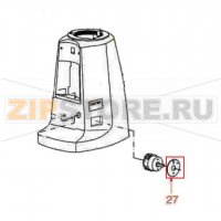 Label for selector switch 0-1 positions Mazzer Lux