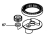Подшипник 6204 Fimar IP/40F