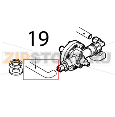 Pipe Silanos N700 PS Pipe Silanos N700 PSЗапчасть на деталировке под номером: 19