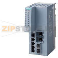 SCALANCE SC632-2C Industrial Security Appliance; For protection of devices and networks in discrete manufacturing and the process industry For protection of industrial communication with firewall; Further functions: Address translation (NAT/NAPT); Connect