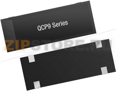 Кварц 6 МГц, 4-PAD SMD, 12.5x4.6x3.7 мм Qantek QCP9 