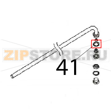 Washer 3/8", 3/8'', Ø: 22-17.2=1.5 CU/NI Angelo Po FM1011E2 Washer 3/8", 3/8'', Ø: 22-17.2=1.5 CU/NI Angelo Po FM1011E2Запчасть на деталировке под номером: 41
