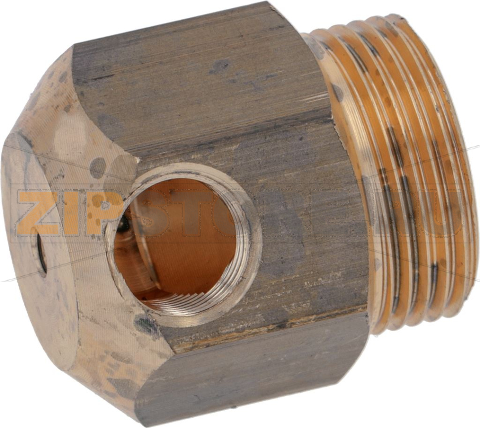 СОЕДИНЕНИЕ С ЛОТКОМ M20X28,5 ЛАТУНЬ 