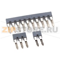 Перемычка гребенчатая 32 A, 3P, боковая, серая CHIKU EB 3-6