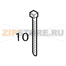 Cable band SRT-108N Toshiba TEC B-852-TS12-QQ Cable band SRT-108N Toshiba TEC B-852-TS12-QQЗапчасть на деталировке под номером: 10