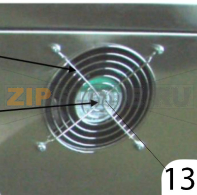 Grid security fan cooling Zanolli Synthesis 12/80 VE Grid security fan cooling Zanolli Synthesis 12/80 VEЗапчасть на деталировке под номером: 13