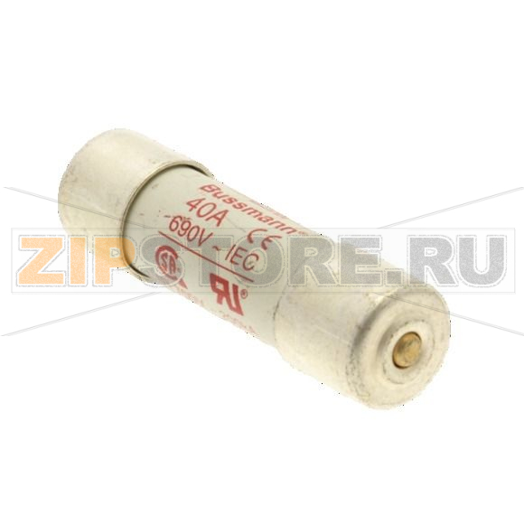 Предохранитель, 40 A, AC 700 В, 200 кА, 14x51 мм, aR, UL Eaton 40A 690V 14X51 INDICATED 14.3x50 