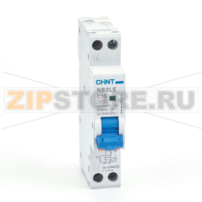 Дифавтомат 10 А, 6 кА Chint NB2LE 