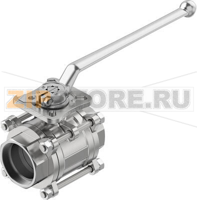Кран шаровой Festo VZBE-21/2-WA-63-T-2-F0710-M-V15V15 