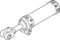 Пневмоцилиндр на шарнирах Festo DWC-63-75-Y-AB