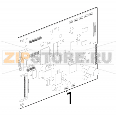 PCB main module Intermec PD41 PCB main module Intermec PD41Запчасть на деталировке под номером: 1Название запчасти на английском языке: PCB main module Intermec PD41.